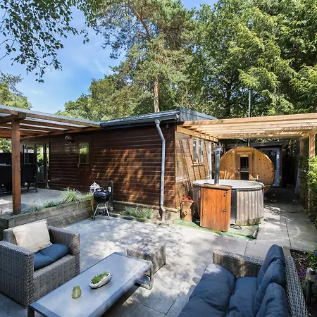 78 M2 Luxe Bos Welness Private Barrelsauna And Hottub And Airco *