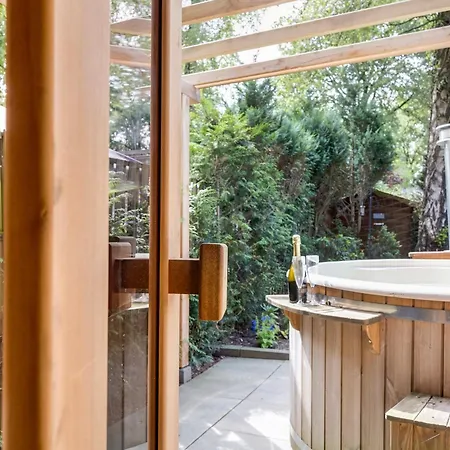 78 M2 Luxe Bos Welness Private Barrelsauna And Hottub And Airco