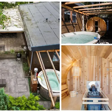 78 M2 Luxe Bos Welness Private Barrelsauna And Hottub And Airco Vakantiehuis