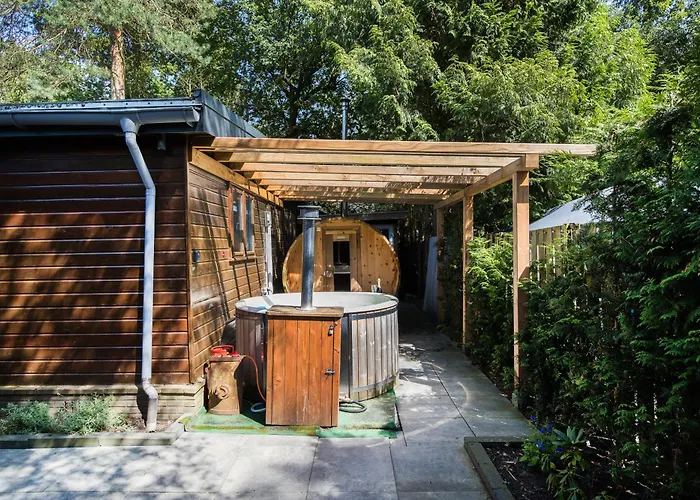 78 M2 Luxe Bos Welness Private Barrelsauna And Hottub And Airco 別荘 *