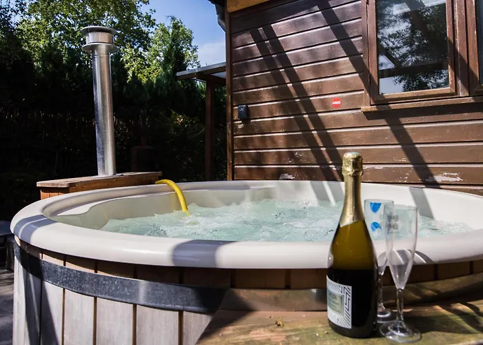 78 M2 Luxe Bos Welness Private Barrelsauna And Hottub And Airco *