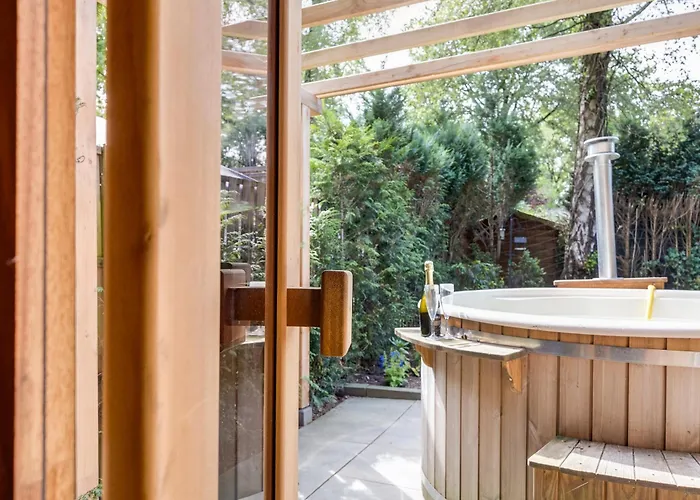 78 M2 Luxe Bos Welness Private Barrelsauna And Hottub And Airco