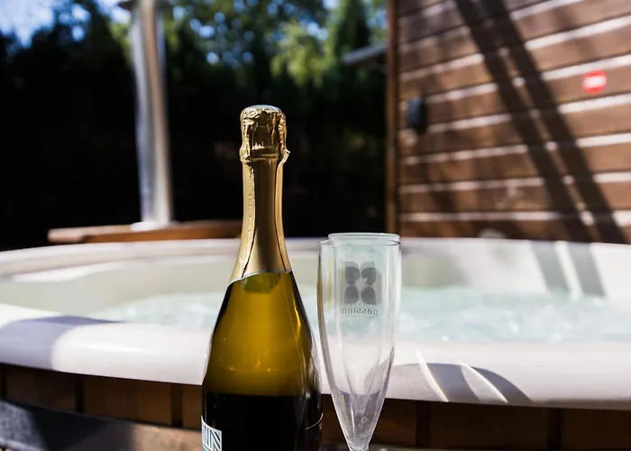 Semesterbostad 78 M2 Luxe Bos Welness Private Barrelsauna And Hottub And Airco