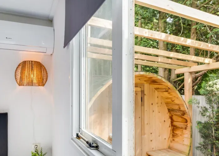 78 M2 Luxe Bos Welness Private Barrelsauna And Hottub And Airco * Voorthuizen