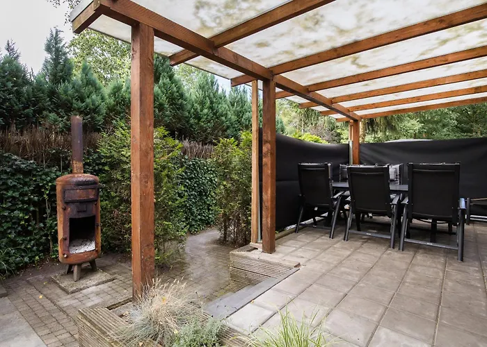 Casa de Férias 78 M2 Luxe Bos Welness Private Barrelsauna And Hottub And Airco *